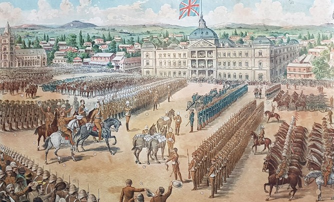 THE FALL OF PRETORIA, JUNE 1900